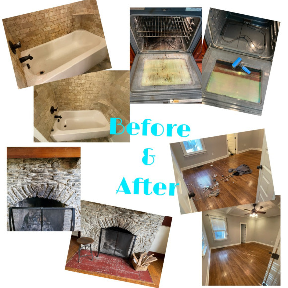 Deep Clean Before & Afters